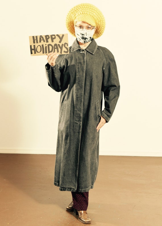 Learsi Denim Duster/ Gray Denim Duster/ Gray Denim