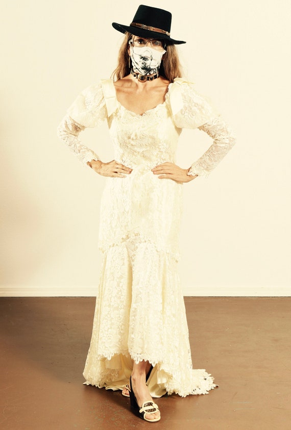 Victorian Wedding Dress/ Western Victorian Wedding