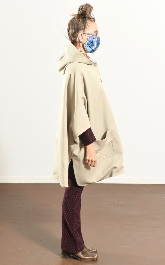 Cape/ Cape Coat/ Cape With Hood/ Hooded Cape/ Leo… - image 3