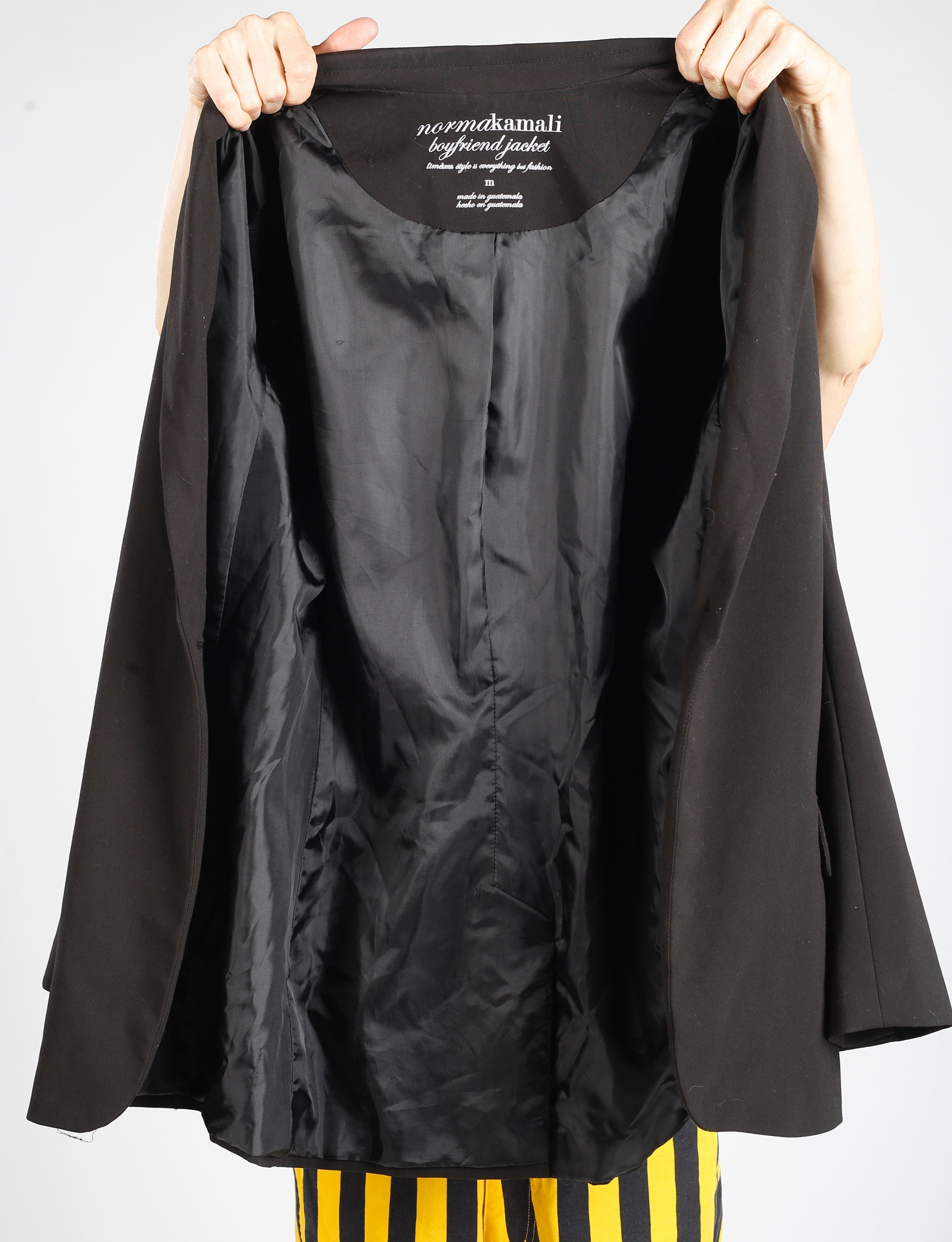 Buy Norma Kamali Norma Kamali Boyfriend Jacket Boyfriend Blazer Black Blazer Black Oversize Blazer Oversize Blazer Back to School Blazer Online in India Etsy