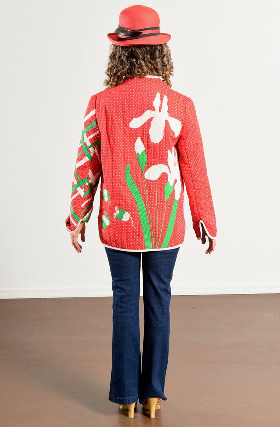 Alfredo's Wife/ 80's Quilted Jacket/ Quilted Jack… - image 4