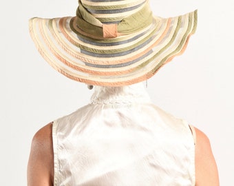 GIOVANNIO/ Italian Sun Hat/ Cotton Mesh 