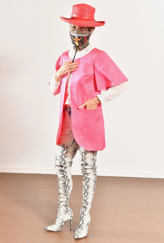 Pretty in Pink/ Pink Dinner Jacket/ Pink Opera Jacket… Gem