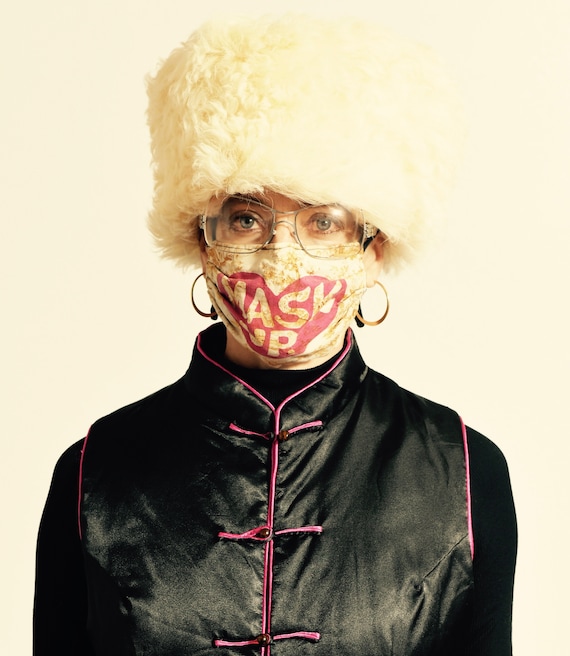 Russian Fur Hat/ White Russian Hat/ Russian Sheep