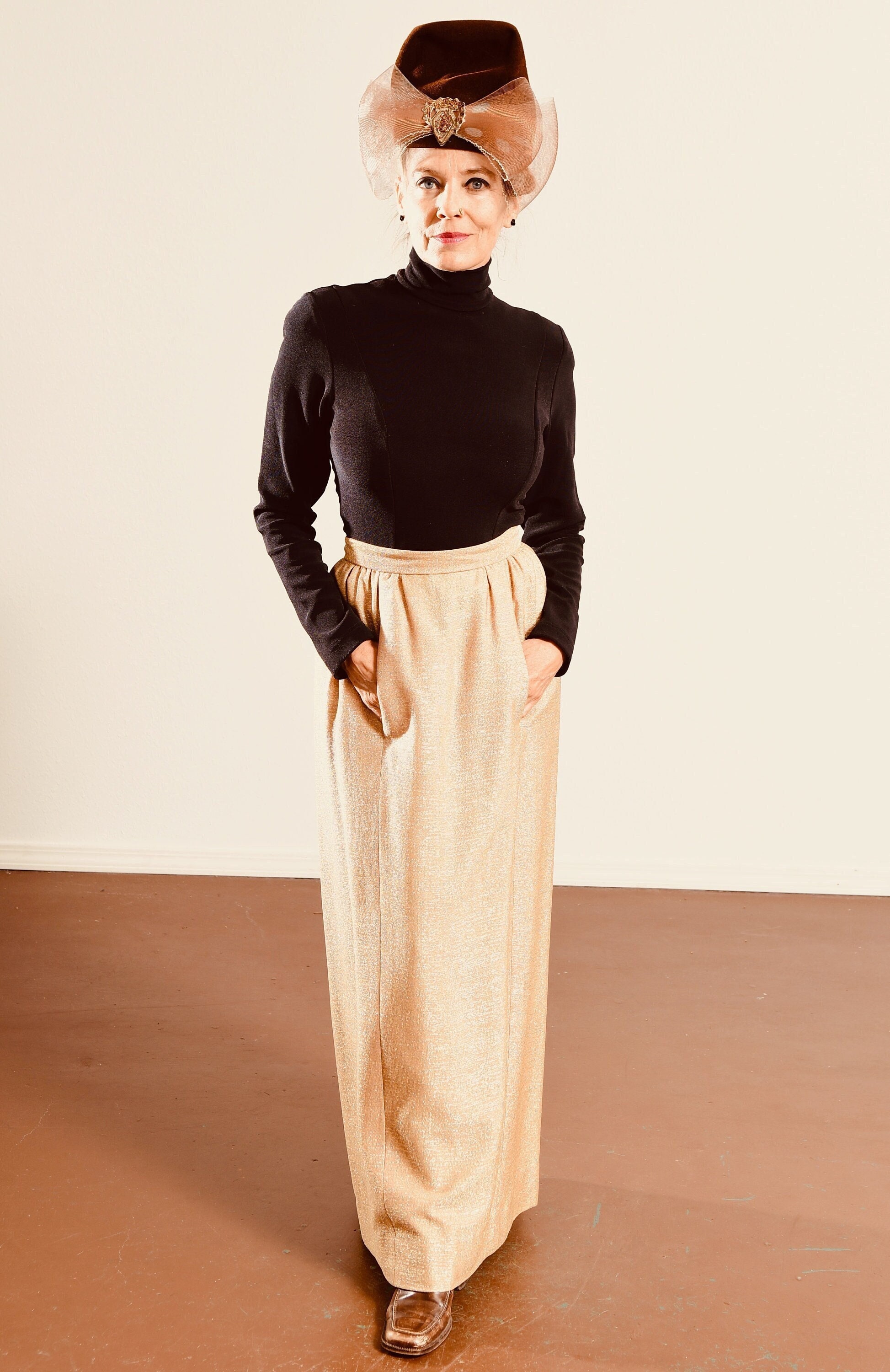 Glitter skirt 60s discount