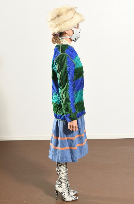 Valentina Romanenko/ Samarkand/ Silk Jacket/ Silk… - image 3