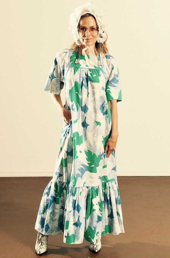 Pomari Private Collection/ Vintage Hawaii Dress/ C