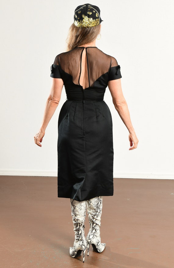 60's Little Black Dress/ Breakfast at Tiffany's D… - image 4