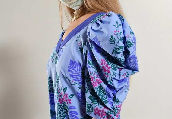 Hilo Hattie/ 80's Hawaiian Dress/ Cotton Hawaiian… - image 7