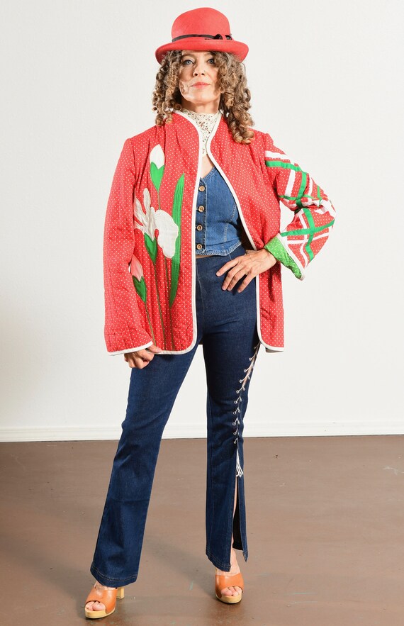Alfredo's Wife/ 80's Quilted Jacket/ Quilted Jack… - image 6