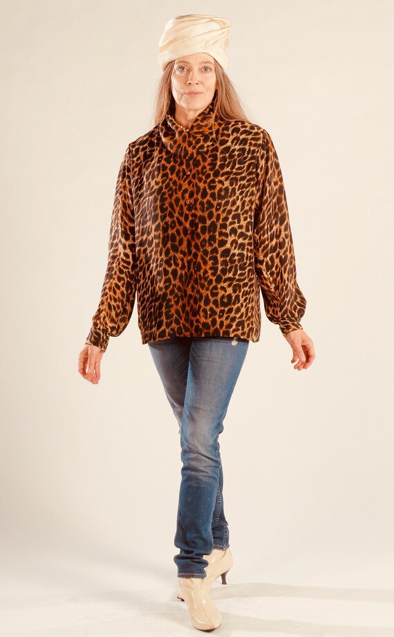 Leopard print blouse - Gem