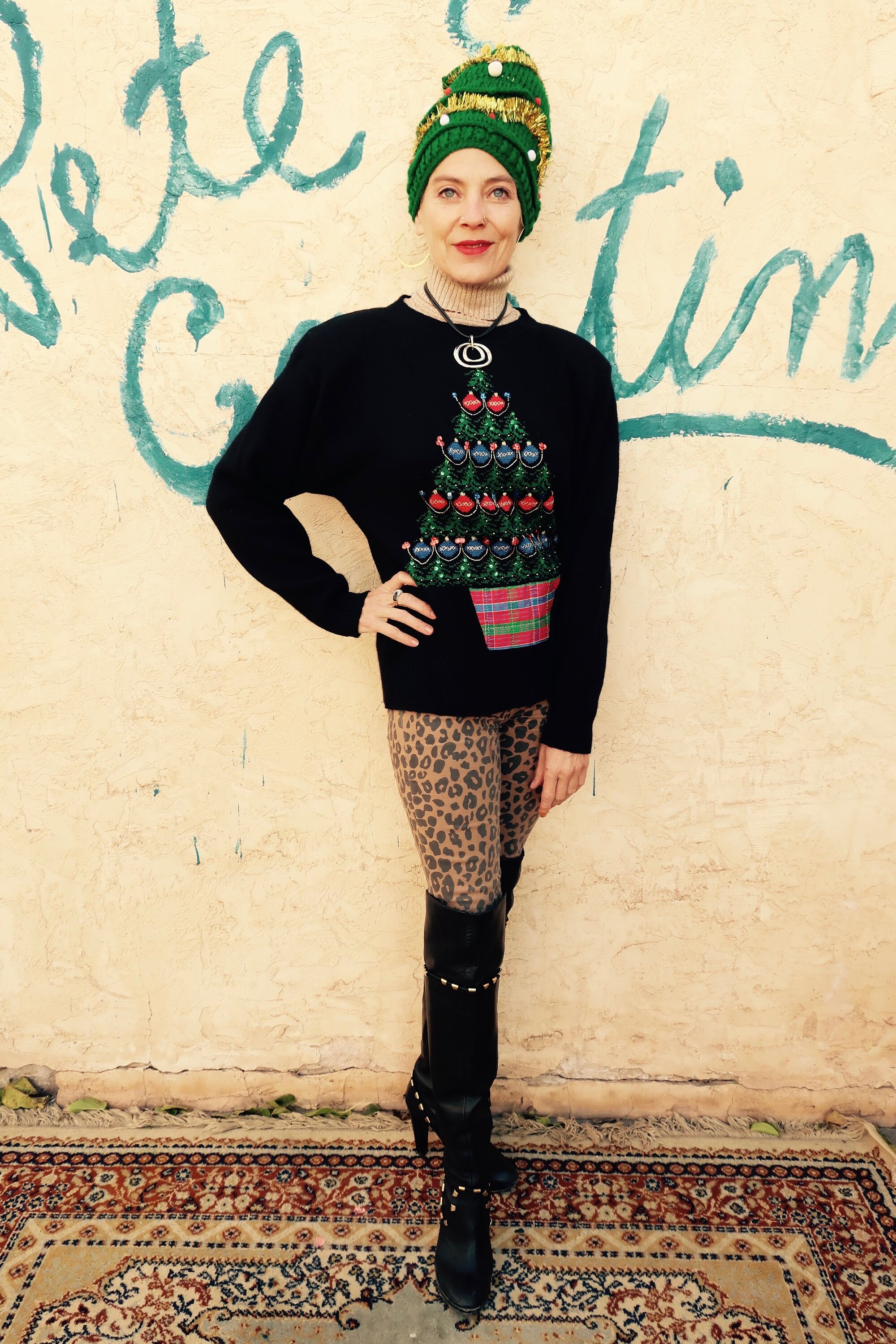 talbots christmas sweater