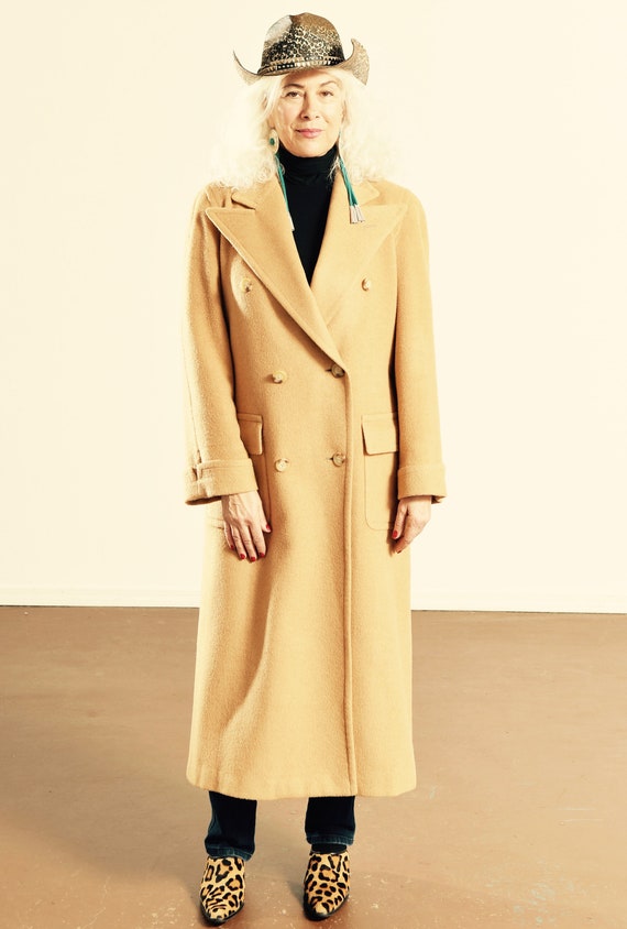 ralph lauren camel coat womens