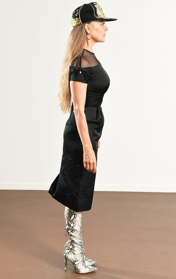 60's Little Black Dress/ Breakfast at Tiffany's D… - image 3