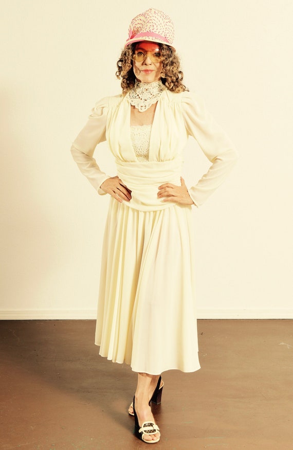 Diane von Fürstenberg Dress/ 70s Mother of the Bride … - Gem
