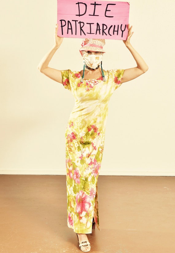 Le Voy's/ Cotton Cheongsam/ Floral Cotton Cheongsa