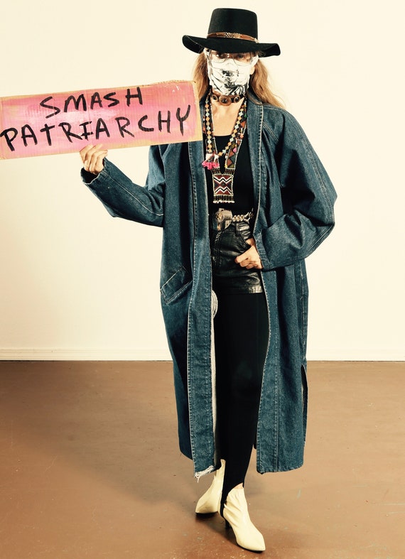 SUNDANCE Denim Wear/ XL Denim Duster/ Denim Duster