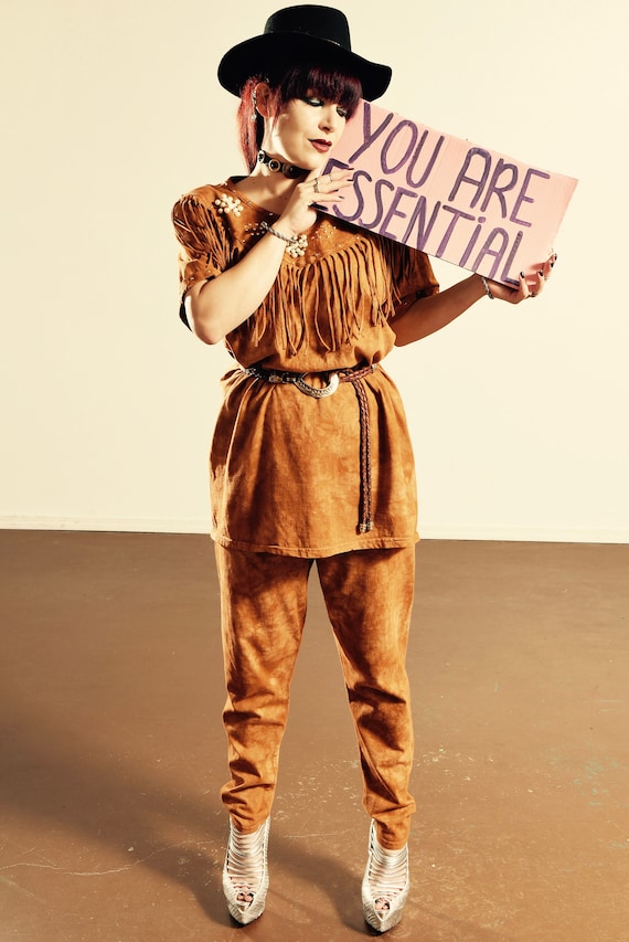 Fringe pantsuit hot sale