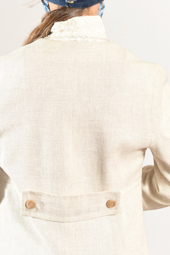 1960s Pink Plaid Tweed Coat