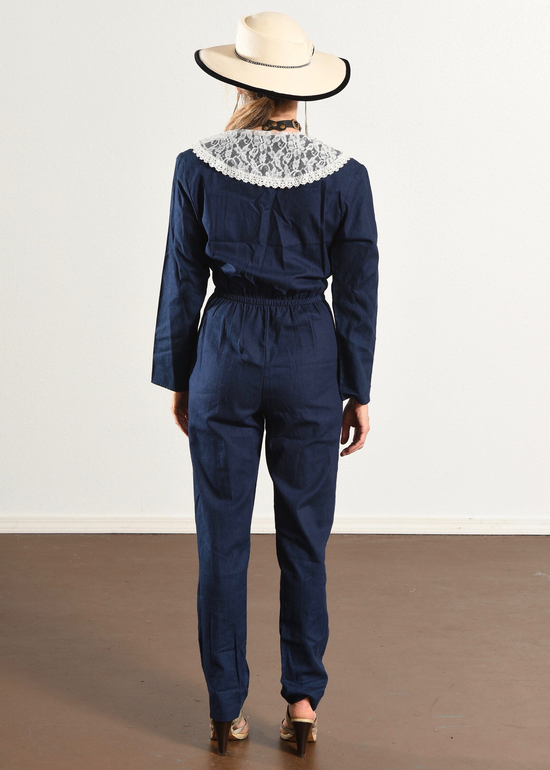 ri様専用 SAILOR LACE COLLAR JUMP SUIT - メルカリ
