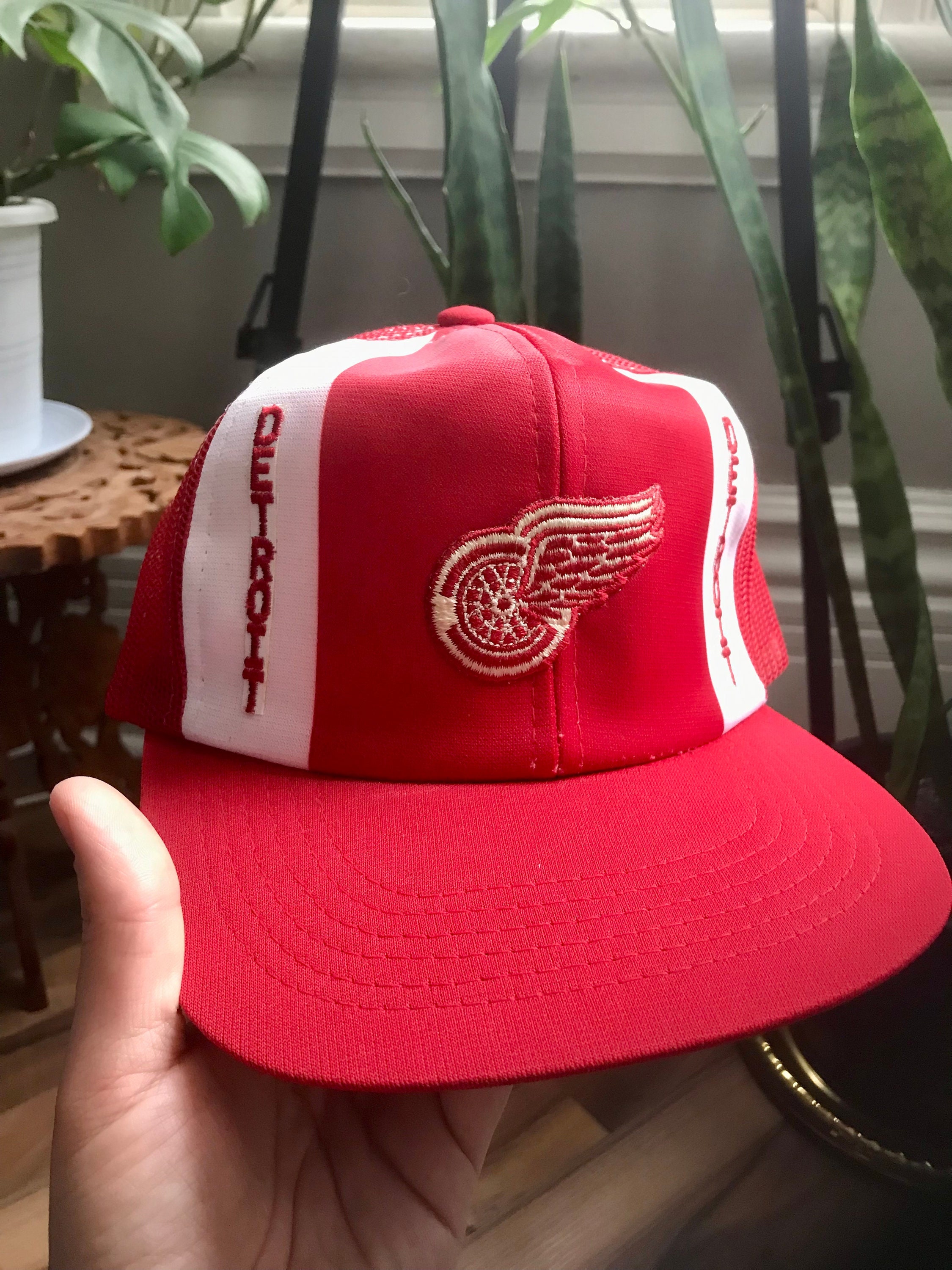 Vintage Detroit Red Wings Ball Cap - Etsy
