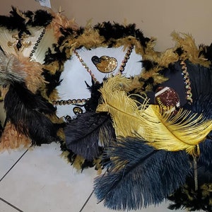 14&quot; WHO DAT New Orleans Saints Second Line Umbrellas
