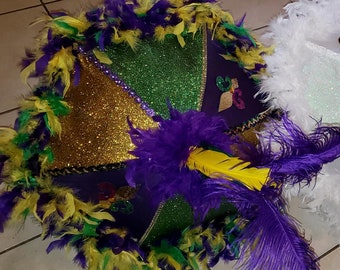 Mardi Gras Second Line Umbrellas 10in