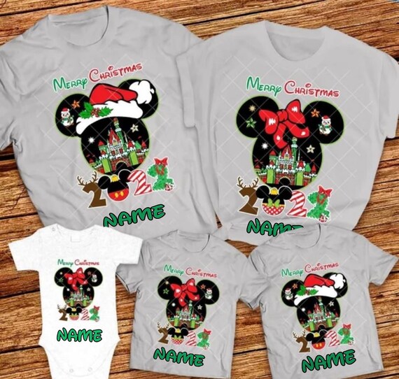 2022 Very Merry Christmas Party 2022 Mickeys Very Merry Christmas Party Family Shirts Magic Etsy