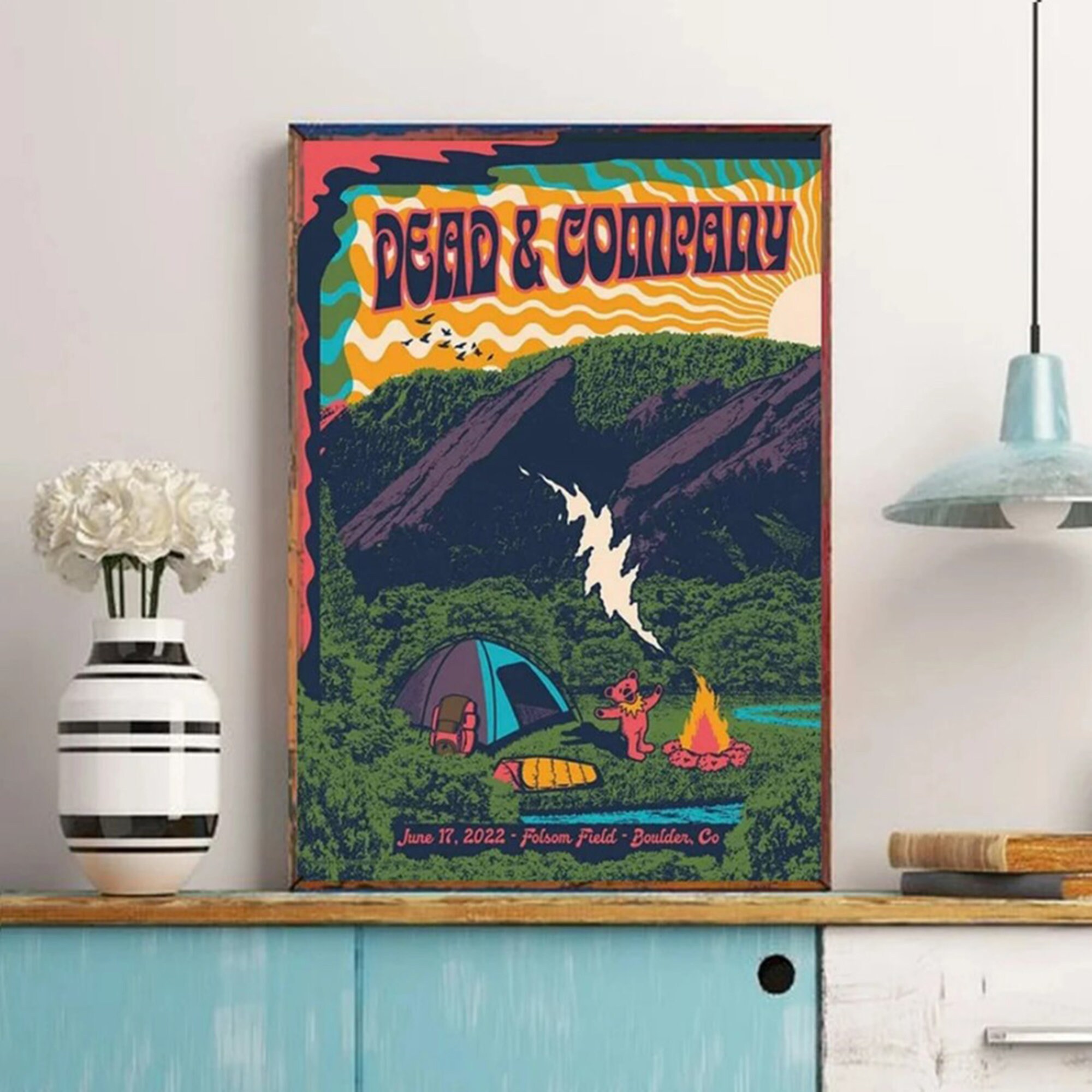 2022 Dead And Company Tour Poster, Dead And Co Tour Poster, Dead And