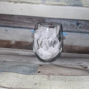 Sisu Finnish Wine Glass