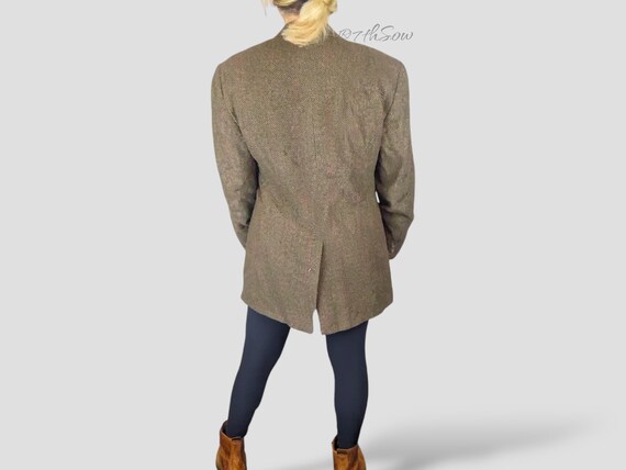 Camel Patterned - Vintage Authentic Camel Hair Br… - image 4