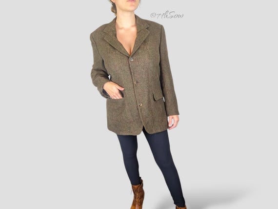 Camel Patterned - Vintage Authentic Camel Hair Br… - image 3