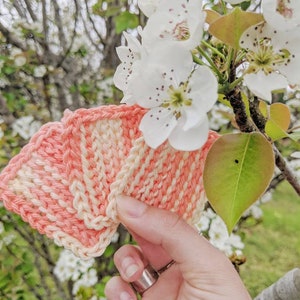 Peach Blossoms - Reusable Cotton Pads Rounds
