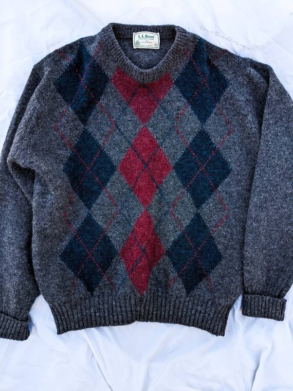 Sweater - Vintage L.L. Bean Wool Patterned Sweater - image 2
