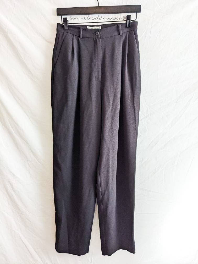 Dark Brown Vintage Focus 2000 Pants Slacks Trousers - Etsy