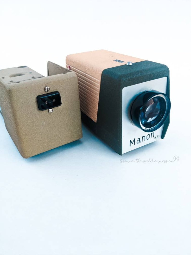 Slide Projector Vintage Manon Cabin Slide Projector Kit With Slides Etsy
