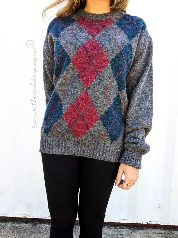 Sweater - Vintage L.L. Bean Wool Patterned Sweater