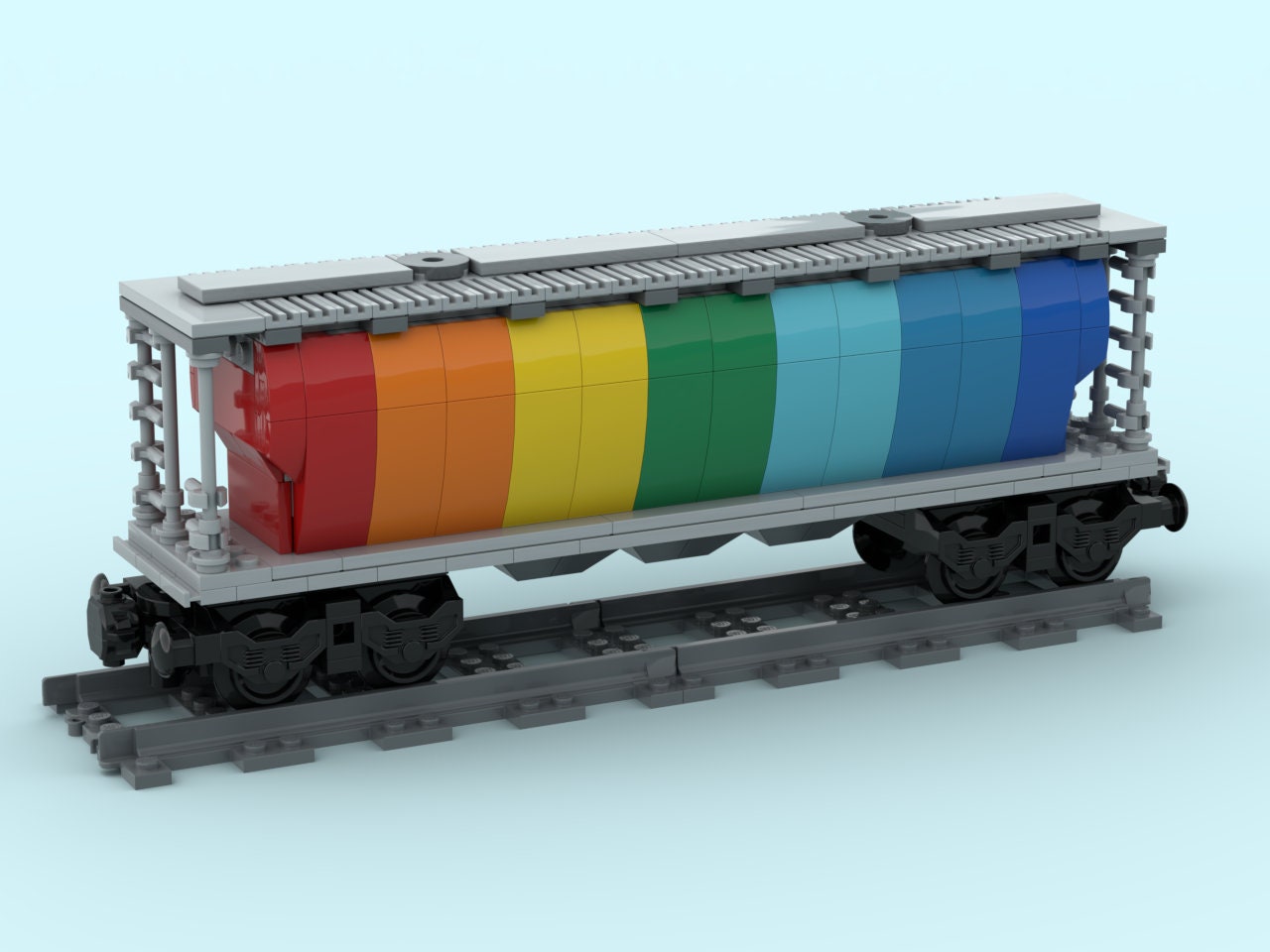 INSTRUCTIONS to Build a Custom LEGO Hopper Car for LEGO City