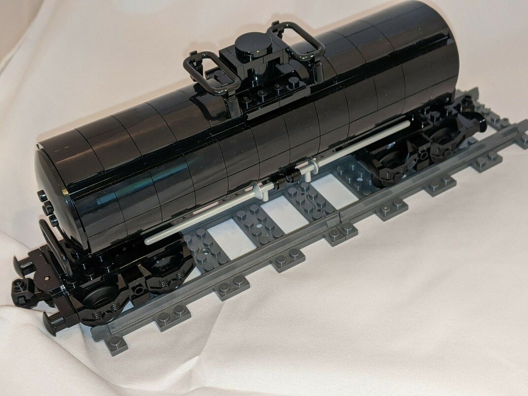 INSTRUCTIONS to Build a Custom LEGO Tanker Car for LEGO City Trains 