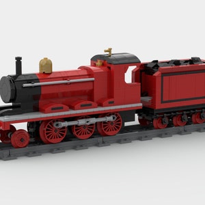 INSTRUCTIONS to build a LEGO James the Red Engine (L&YR Class 28)