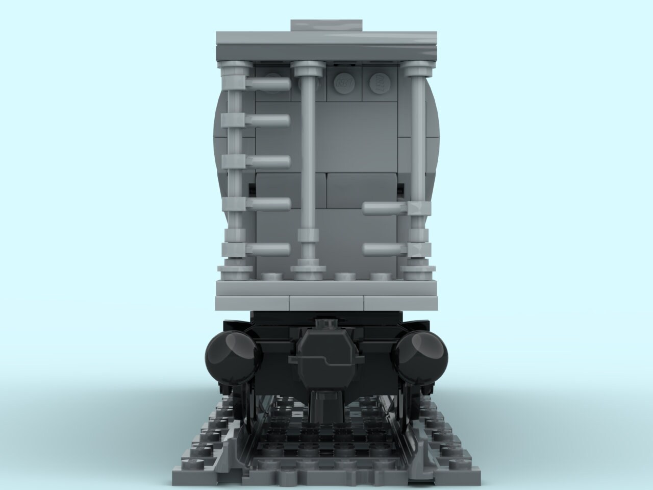 INSTRUCTIONS to Build a Custom LEGO Hopper Car for LEGO City Trains Etsy