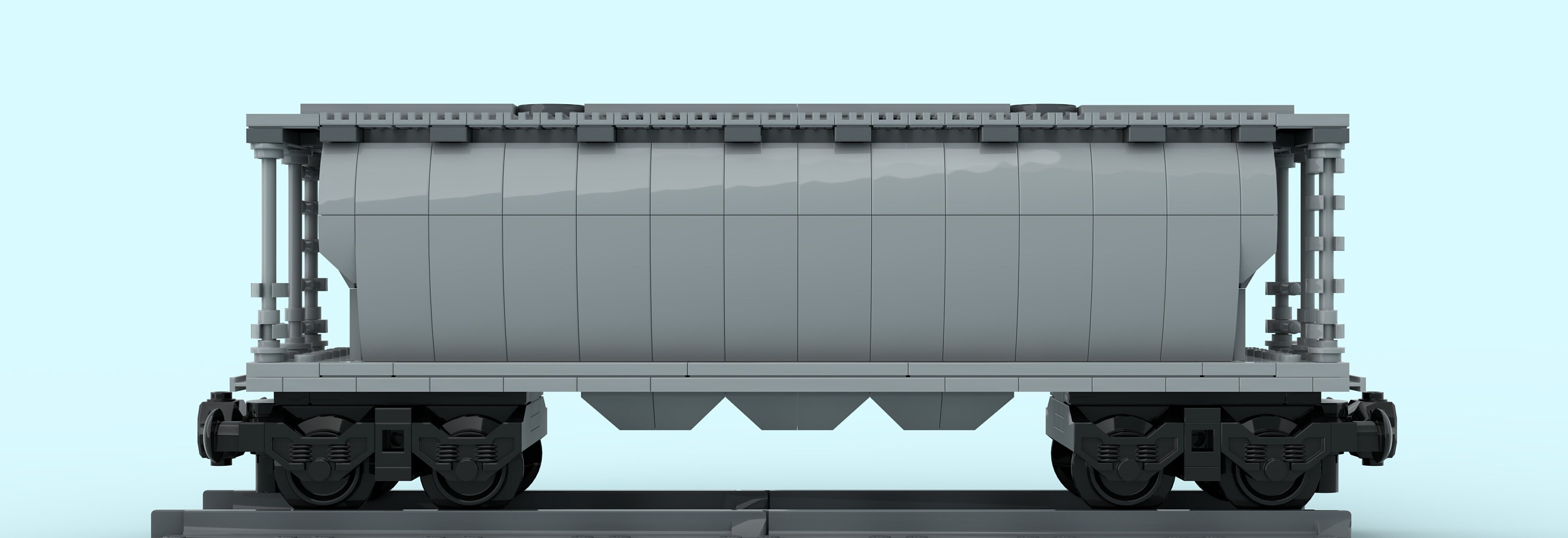 INSTRUCTIONS to Build a Custom LEGO Hopper Car for LEGO City Trains Etsy