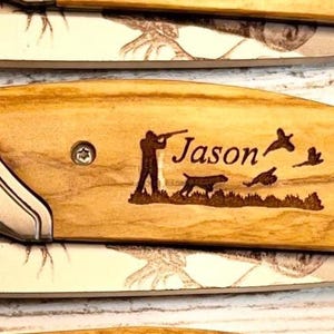 Personalized Engraved Pocket Knife | Gift for Him D4