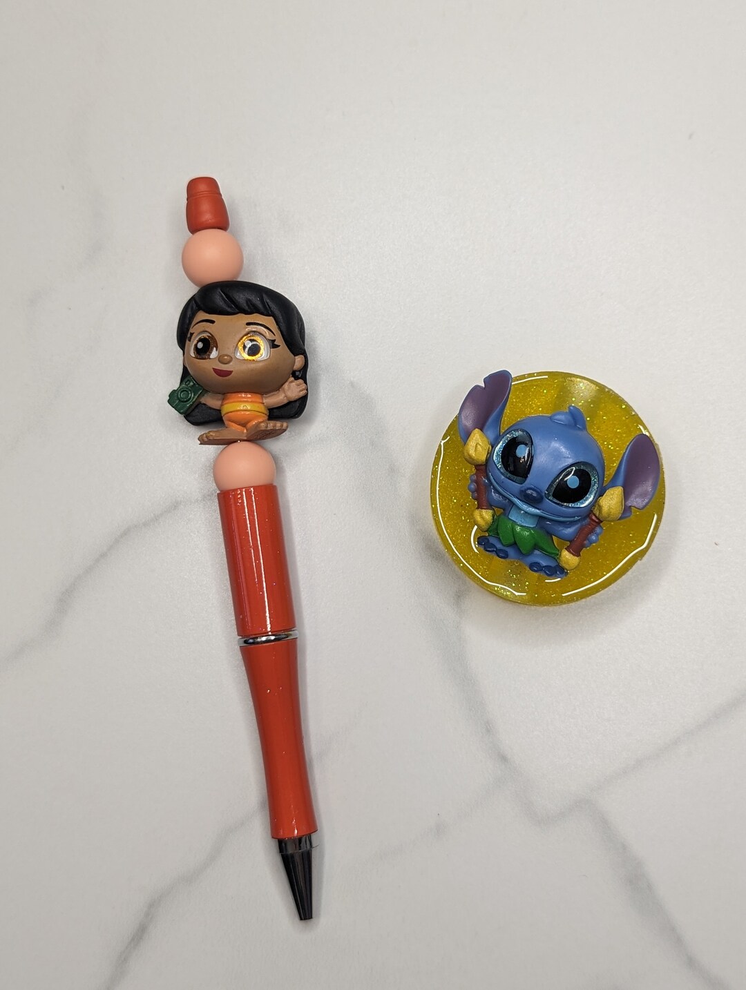 Lilo Pen and Stitch Straw Topper Etsy