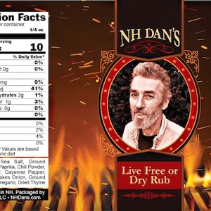 NH Dans live free or dry rub