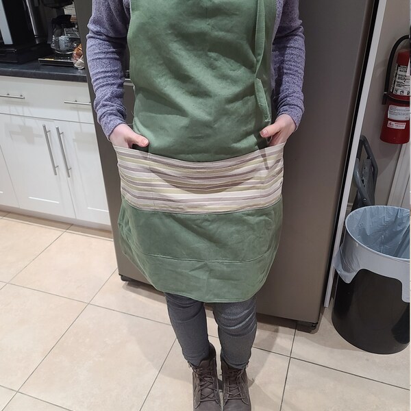 Women's Aprons, hand made from Cotton Twill; Mother's Day