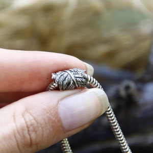 Stylish Fashion 925 Sterling Silver Leaves Feather Pendant
