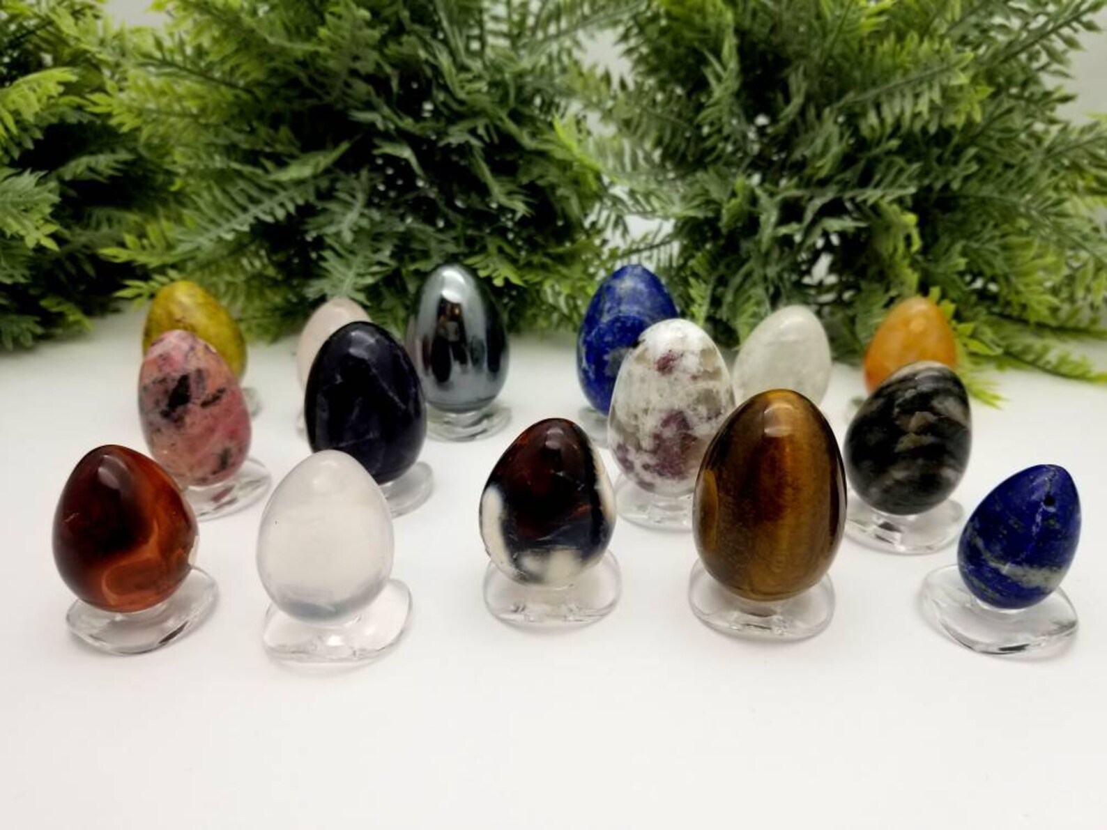 Crystal Easter Eggs Small Etsy