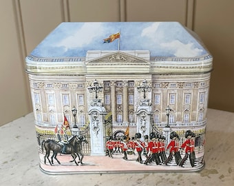 Buckingham Palace tin Churchill’s English toffee tin Empty tin