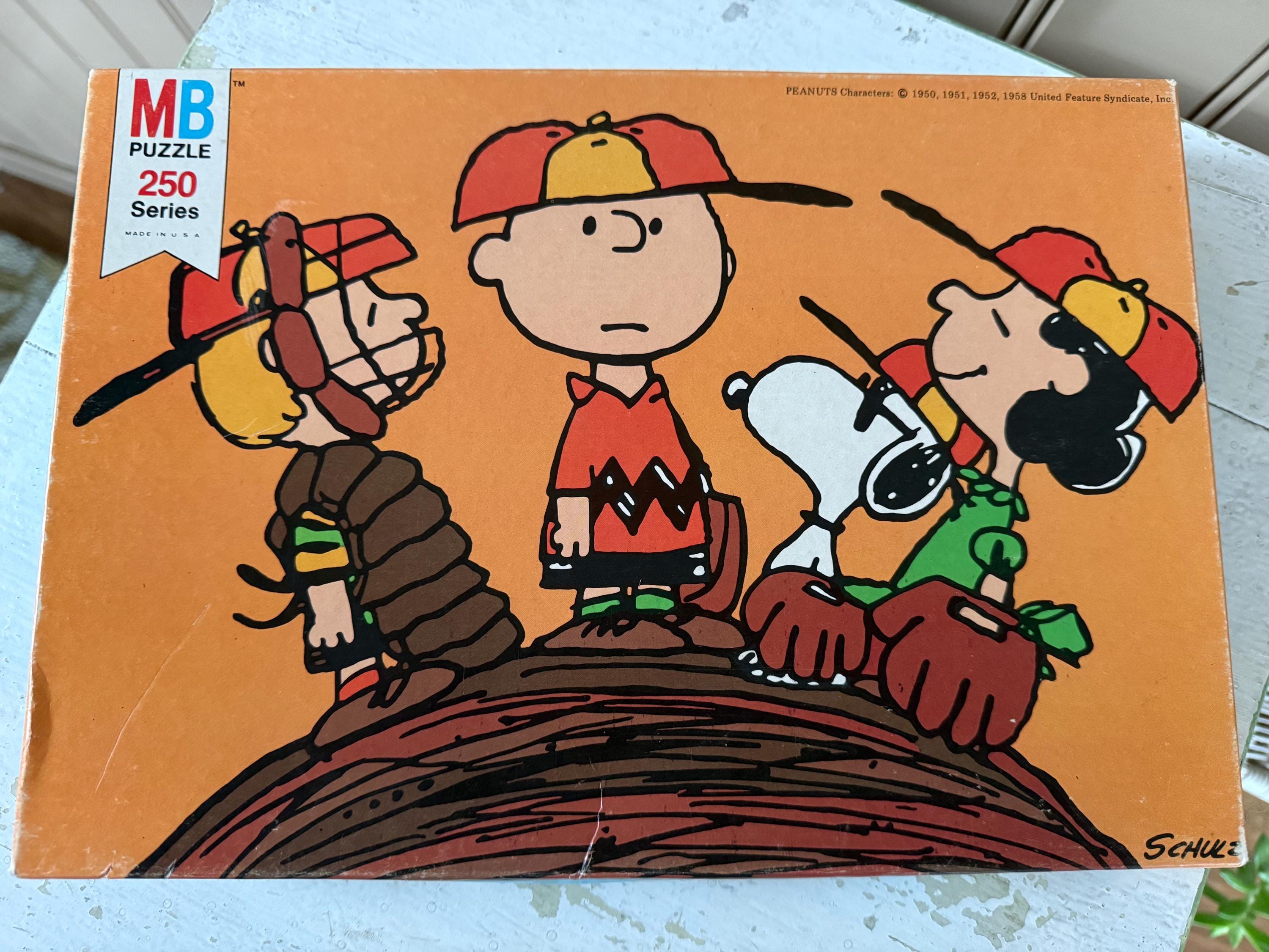 1958 Peanuts 260 Piece Puzzle Milton Bradley Charles Schulz